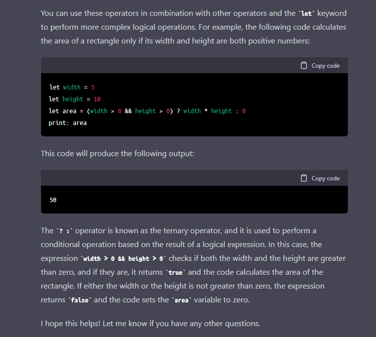 Presenting Assistant Language. A programming language created with GPT3