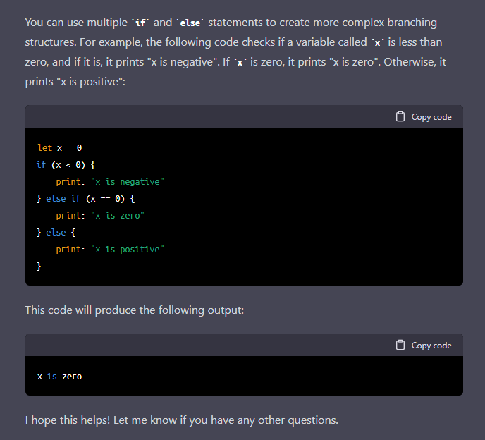 Presenting Assistant Language. A programming language created with GPT3